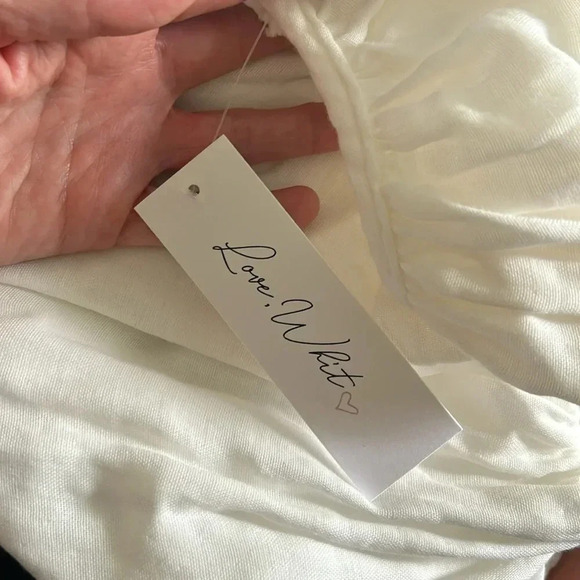 LOVE, WHIT BY WHITNEY PORT WRAP DRESS, NWT - Picture 10 of 10